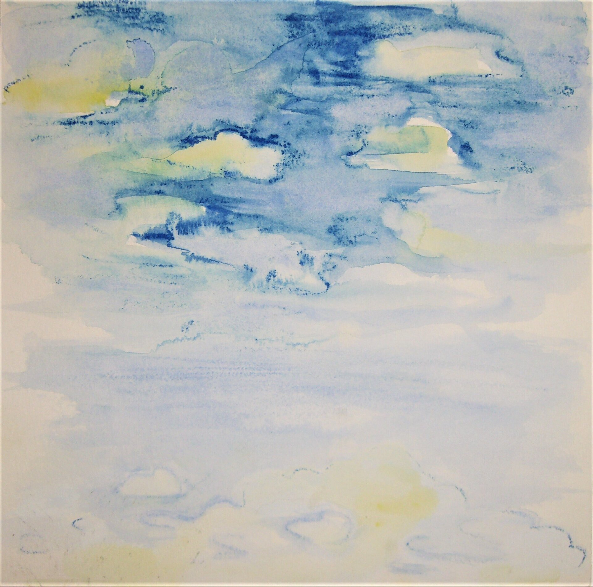 Wolkig Aquarell